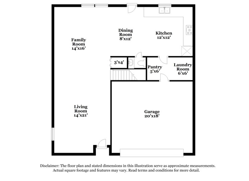 1,685/Mo, 10926 Spirit Dr Ingalls, IN 46048 Floorplan View