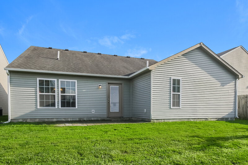 1,600/Mo, 8360 Burket Way Camby, IN 46113 Rear View 2