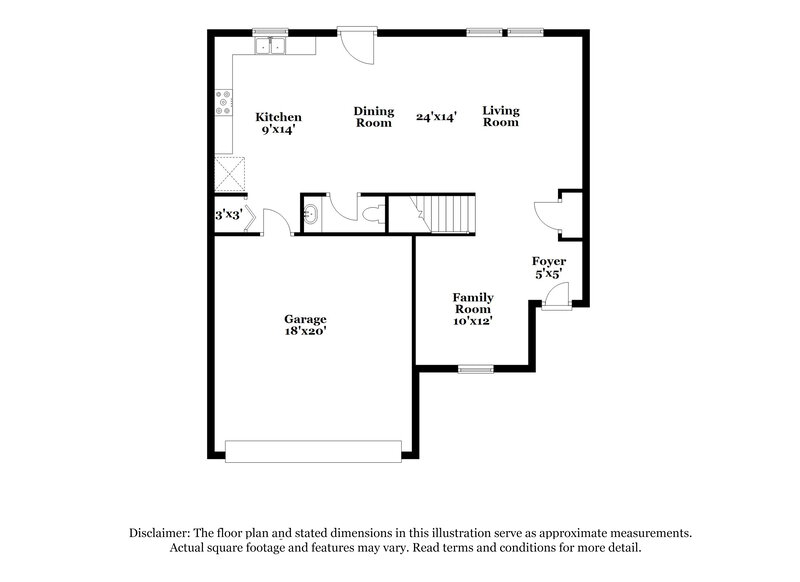 2,580/Mo, 8446 Abbey Dell Dr Camby, IN 46113 Floor Plan View