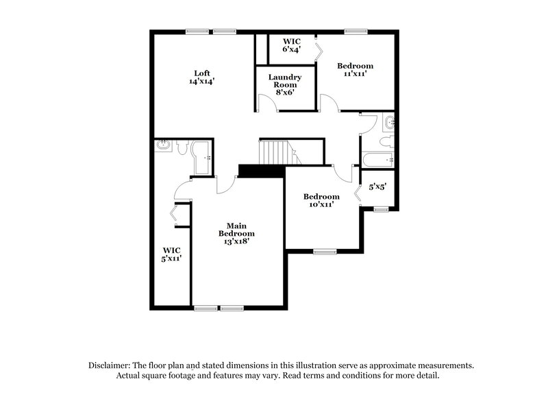 2,580/Mo, 8446 Abbey Dell Dr Camby, IN 46113 Floor Plan View 2