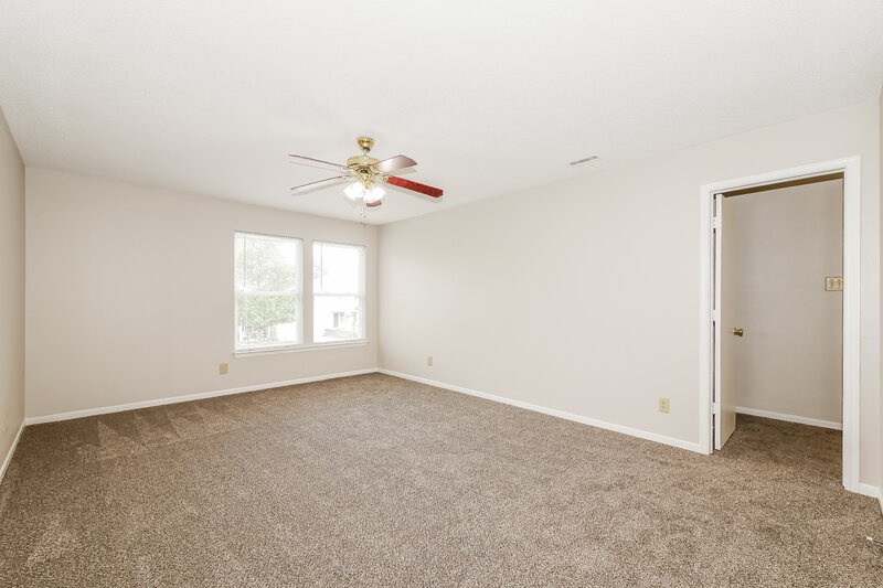 2,580/Mo, 8446 Abbey Dell Dr Camby, IN 46113 Main Bedroom View