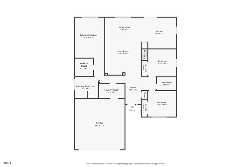 2,650/Mo, 748 Hollowood Ln Avon, IN 46123 Floor Plan View