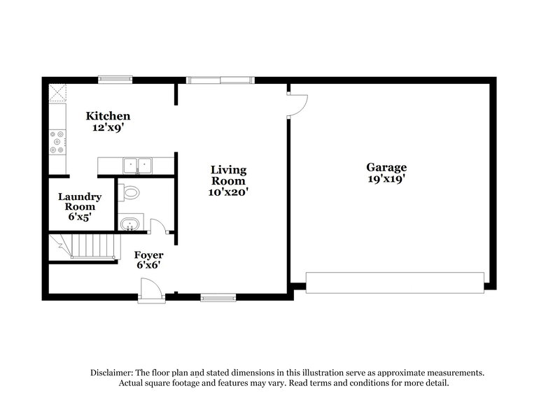 1,620/Mo, 1481 Rebecca Ln Franklin, IN 46131 Floor Plan View