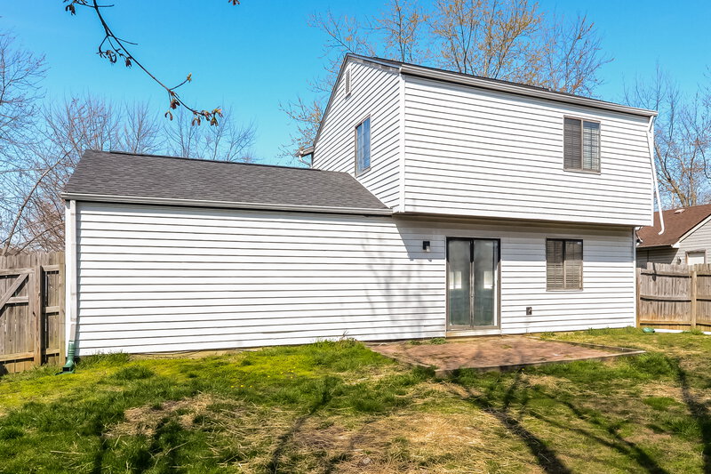 1,735/Mo, 1481 Rebecca Ln Franklin, IN 46131 Rear View
