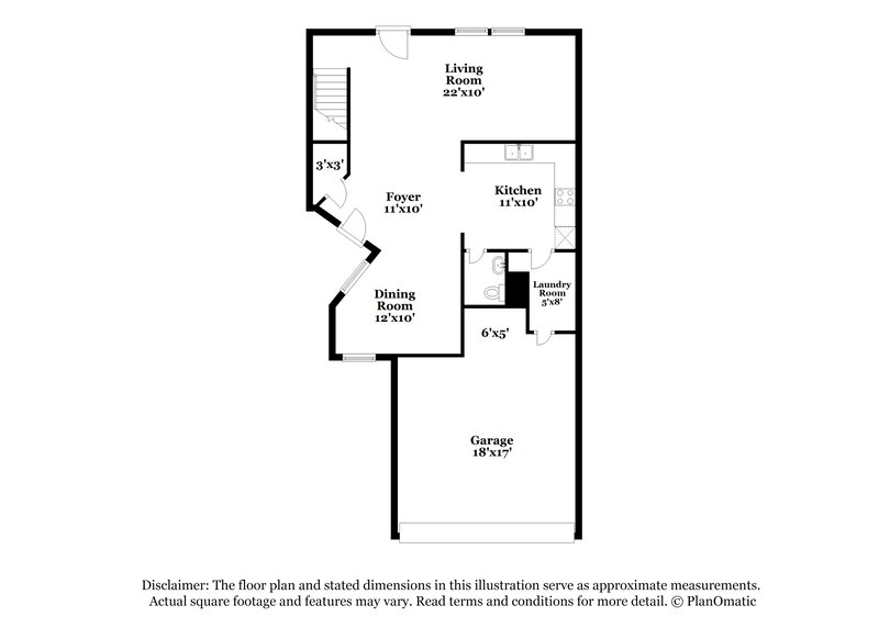 1,735/Mo, 2322 Collins Way Greenfield, IN 46140 Floorplan View