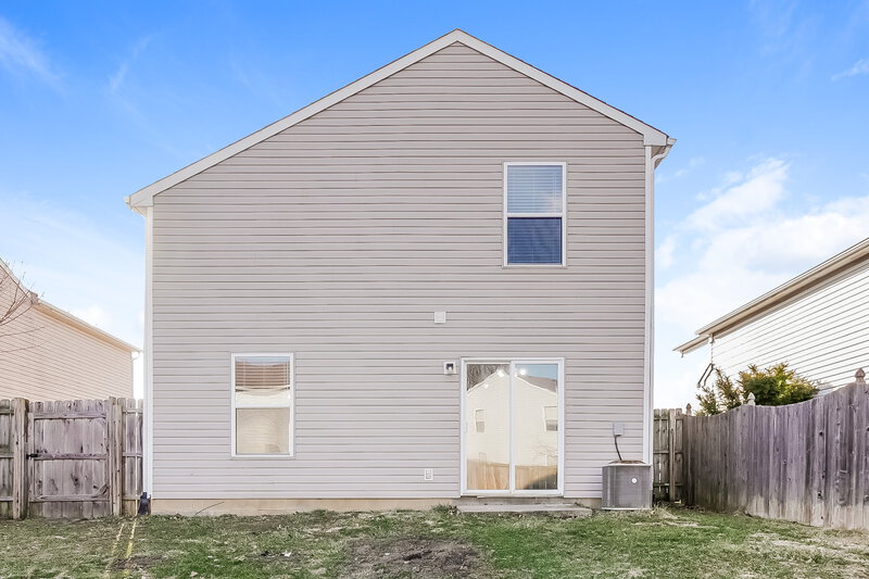 1,980/Mo, 1107 Crescent Dr Greenwood, IN 46143 Rear View