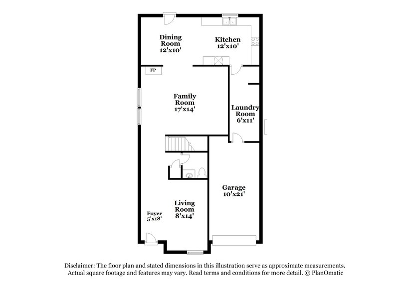1,680/Mo, 1278 Kenwood Dr Greenwood, IN 46143 Floorplan View