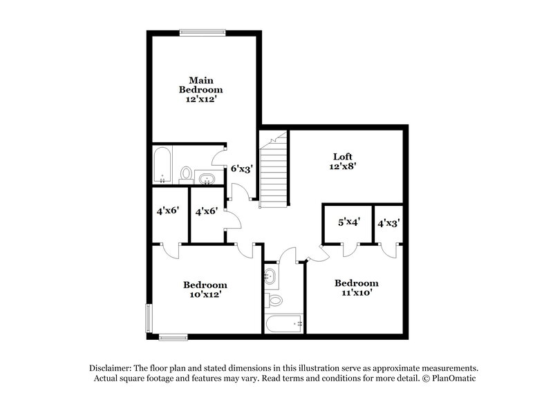 1,790/Mo, 258 Broadmoor Bend Pittsboro, IN 46167 Floor Plan View 2