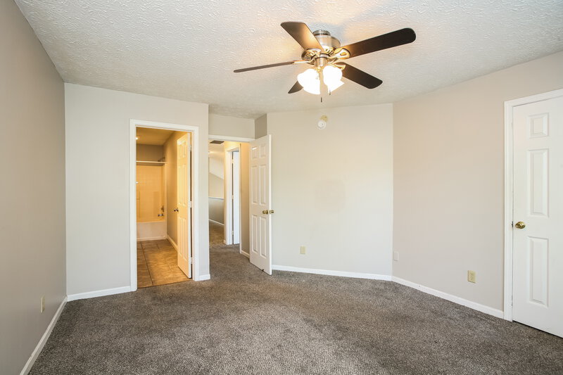 1,880/Mo, 4487 Connaught East Dr Plainfield, IN 46168 Main Bedroom View