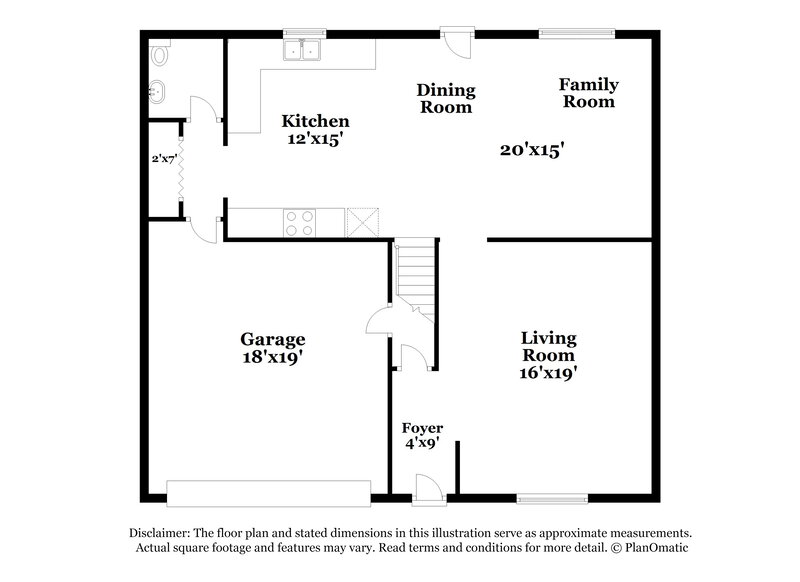 2,005/Mo, 5821 Dollar Forge Dr Indianapolis, IN 46221 Floor Plan View 2