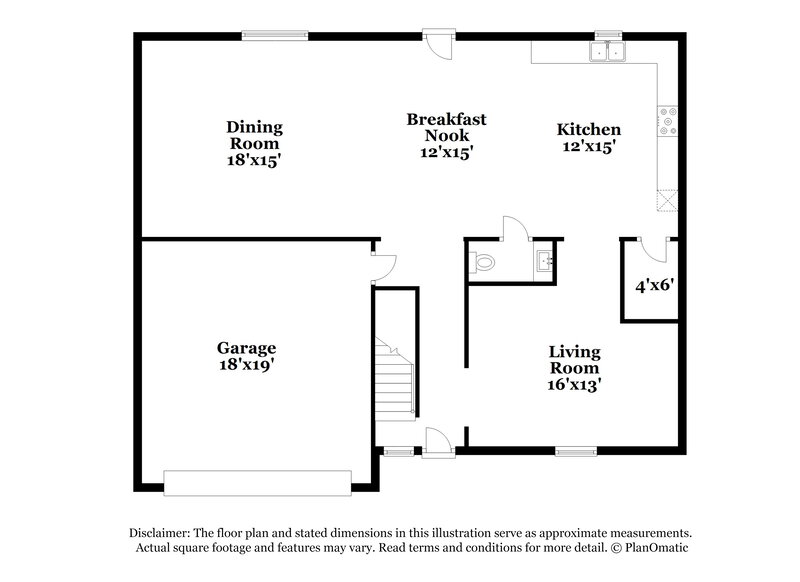 2,200/Mo, 5925 Copeland Mills Dr Indianapolis, IN 46221 Floorplan View