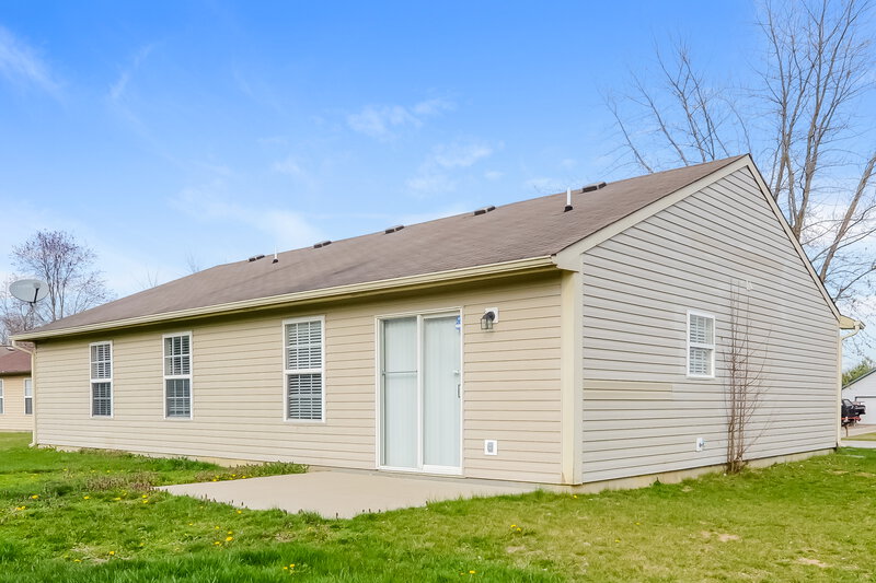 2,310/Mo, 6036 Riversport Ct Indianapolis, IN 46221 Rear View