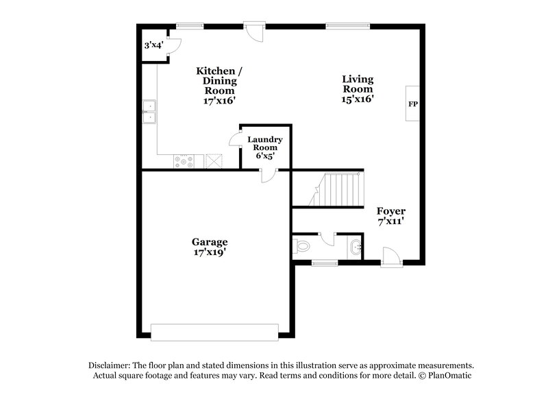 2,030/Mo, 2012 Southernwood Ln Indianapolis, IN 46231 Floor Plan View