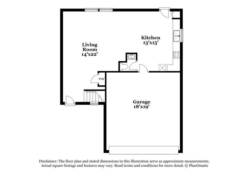 1,550/Mo, 1918 Dutch Elm Dr Indianapolis, IN 46231 Floor Plan View