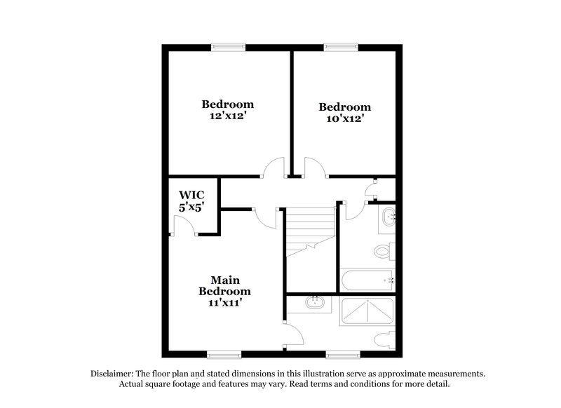 1,810/Mo, 9124 Lansburgh Ct Indianapolis, IN 46234 Floorplan View 2