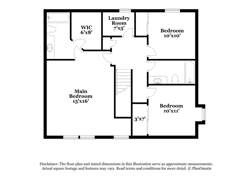 1,535/Mo, 10802 Snowdrop Way Indianapolis, IN 46235 Floor Plan View 2