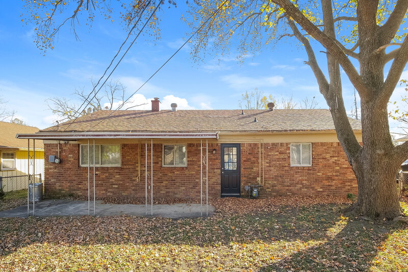 1,415/Mo, 3478 N Hermosa Ct Indianapolis, IN 46235 Rear View