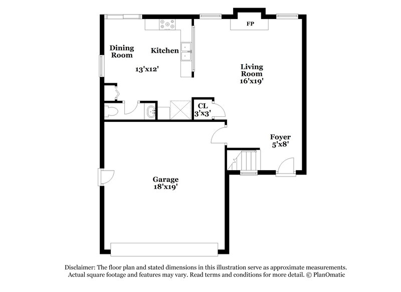 1,850/Mo, 3132 Black Forest Ln Indianapolis, IN 46239 Floor Plan View