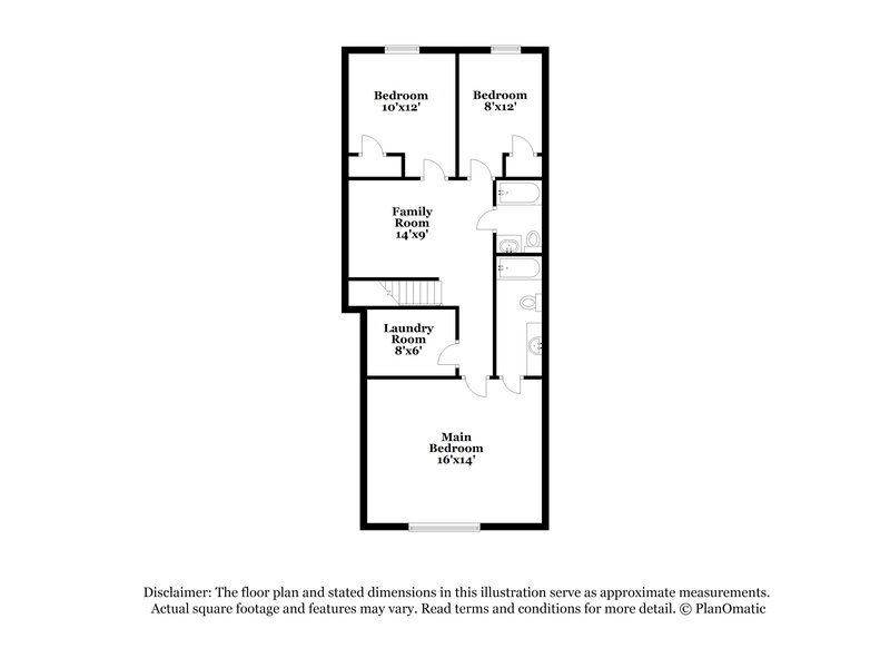 2,290/Mo, 5118 Stanhope Ln Indianapolis, IN 46254 Floor Plan View