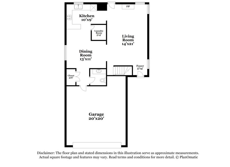 1,800/Mo, 4527 Riverbrook Ln Indianapolis, IN 46254 Floor Plan View