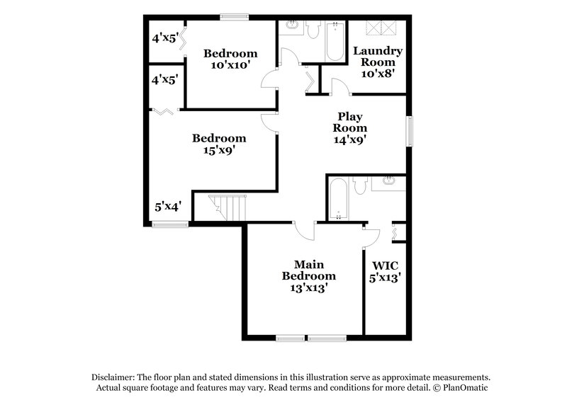 1,695/Mo, 2349 Harvest Moon Dr Greenwood, IN 46143 Floor Plan View