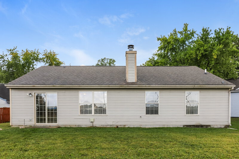 1,535/Mo, 5519 Story Ct Indianapolis, IN 46221 Rear View