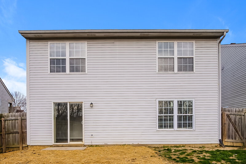 1,820/Mo, 4115 Orchard Valley Blvd Indianapolis, IN 46235 Rear View