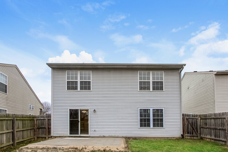 1,820/Mo, 4115 Orchard Valley Blvd Indianapolis, IN 46235 Rear View 3