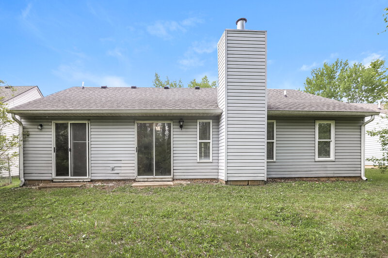 1,870/Mo, 1947 Mare Ave Indianapolis, IN 46203 Rear View