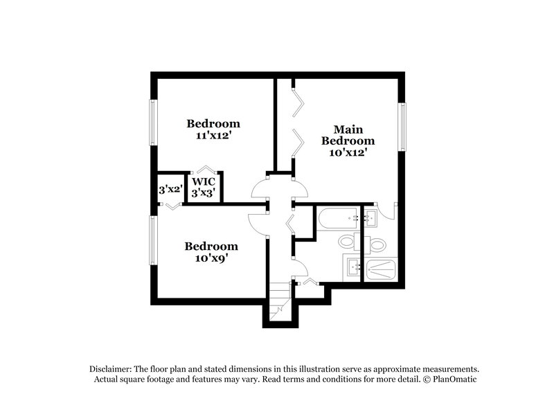 1,955/Mo, 11613 Whidbey Dr Indianapolis, IN 46229 Floorplan View 2