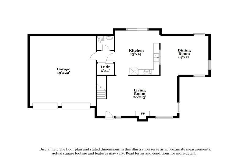 1,845/Mo, 1805 Catalano Dr Indianapolis, IN 46214 Floor Plan View