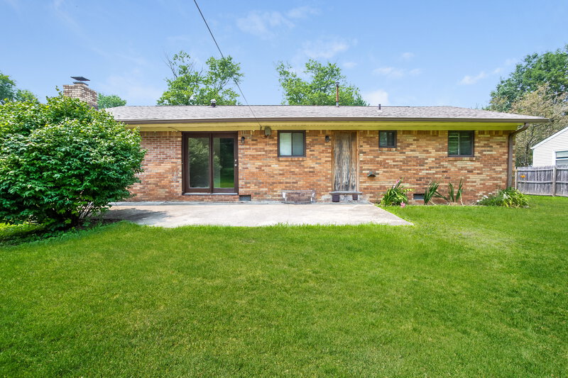 1,540/Mo, 501 N Devon Ave Indianapolis, IN 46219 Rear View 2