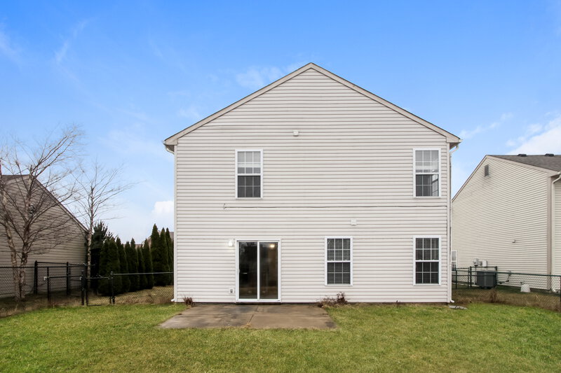 2,410/Mo, 607 Sweet Creek Dr Indianapolis, IN 46239 Rear View