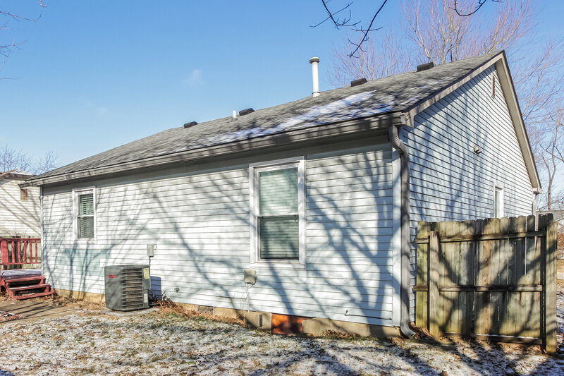 1,430/Mo, 4511 Tucson Dr Indianapolis, IN 46241 Rear View