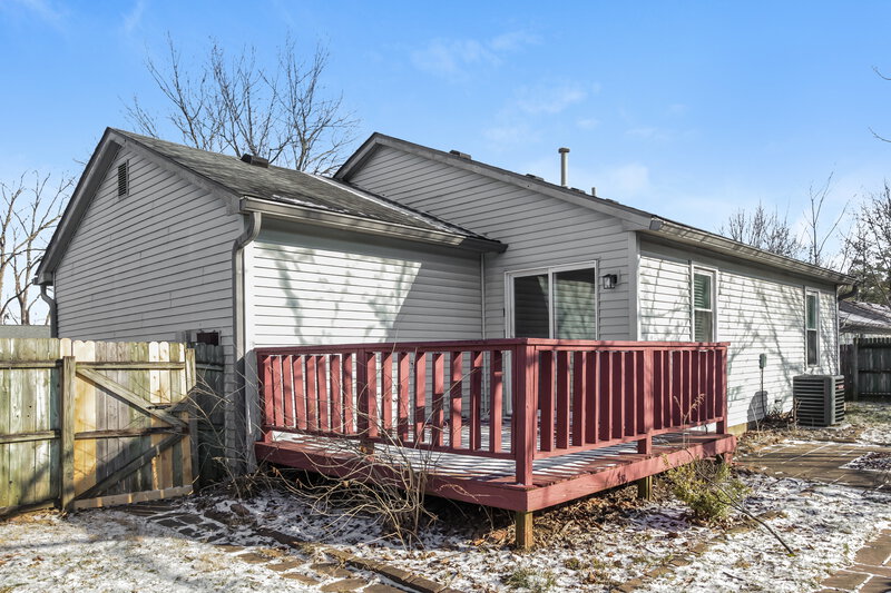 1,430/Mo, 4511 Tucson Dr Indianapolis, IN 46241 Rear View 2