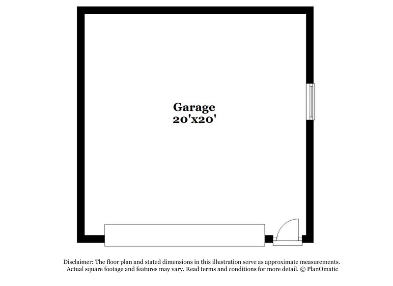 1,345/Mo, 4404 Mesa Ct Indianapolis, IN 46241 Floor Plan View