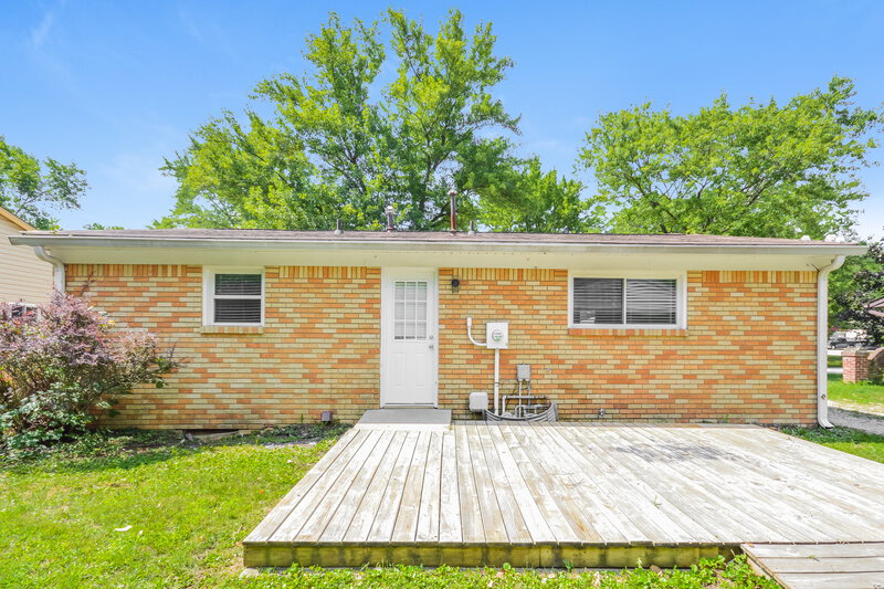 1,345/Mo, 4404 Mesa Ct Indianapolis, IN 46241 Rear View 2