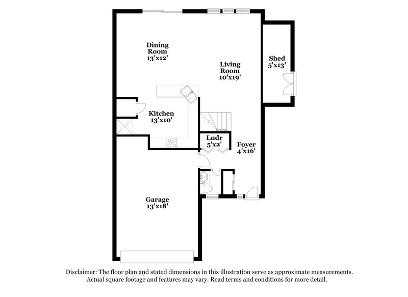 1,695/Mo, 1541 Brookfield Cir Franklin, IN 46131 Floor Plan View