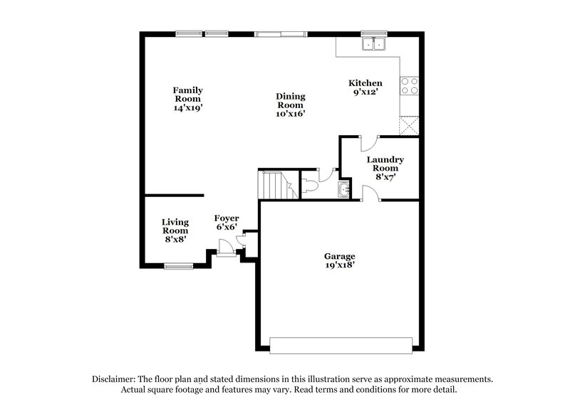 2,085/Mo, 11351 N Creekside Dr Monrovia, IN 46157 Floor Plan View