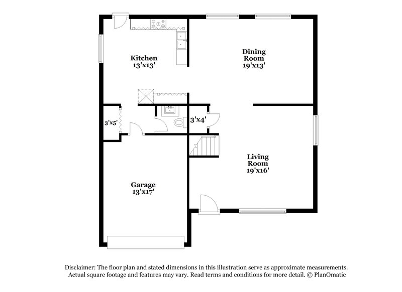 2,690/Mo, 958 Streamside Dr Greenfield, IN 46140 Floor Plan View