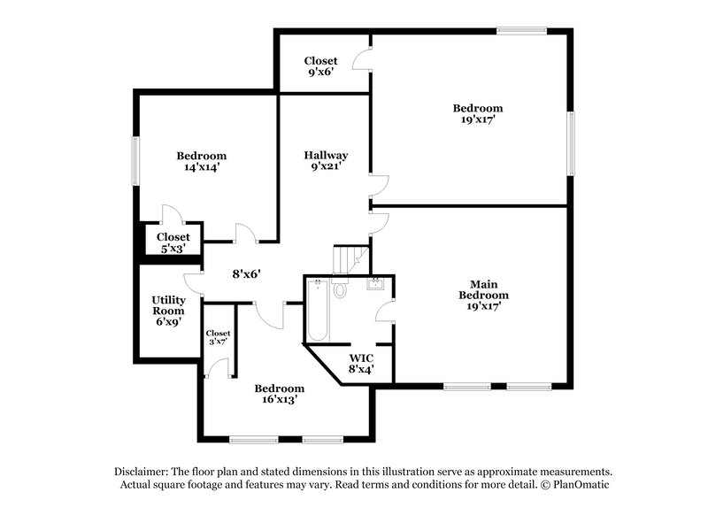 2,690/Mo, 958 Streamside Dr Greenfield, IN 46140 Floor Plan View 2