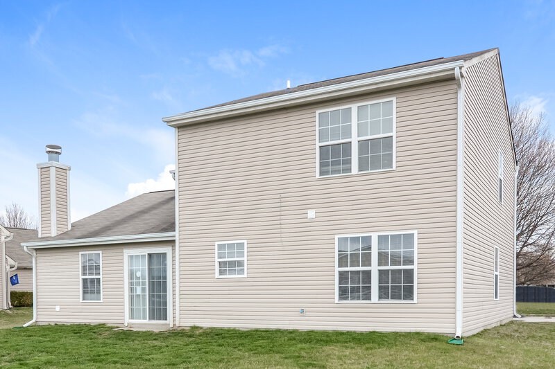 2,010/Mo, 8124 Painted Pony Dr Indianapolis, IN 46217 Rear View