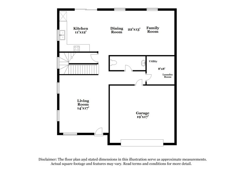 1,905/Mo, 7233 Kimble Dr Indianapolis, IN 46217 Floor Plan View 2