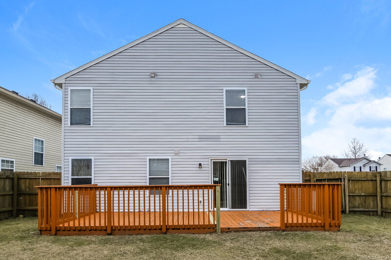 1,905/Mo, 7233 Kimble Dr Indianapolis, IN 46217 Rear View