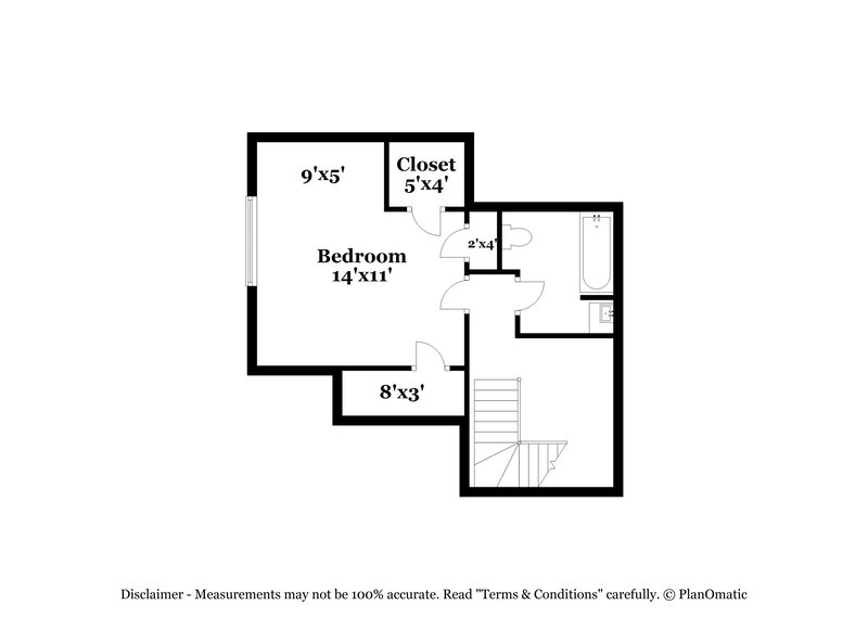 1,845/Mo, 5404 Helena Ave Indianapolis, IN 46237 Floor Plan View 2