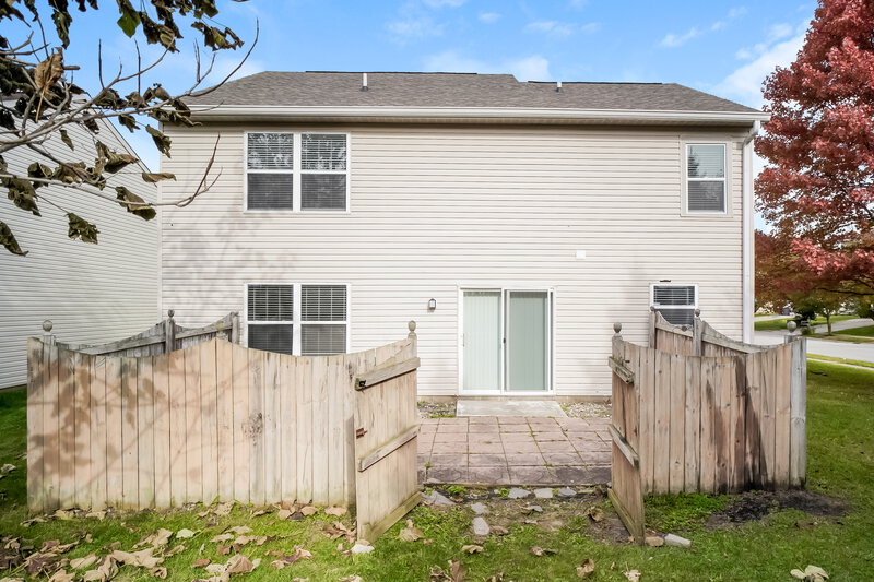 1,785/Mo, 7405 Carnation Lane Indianapolis, IN 46214 Rear View