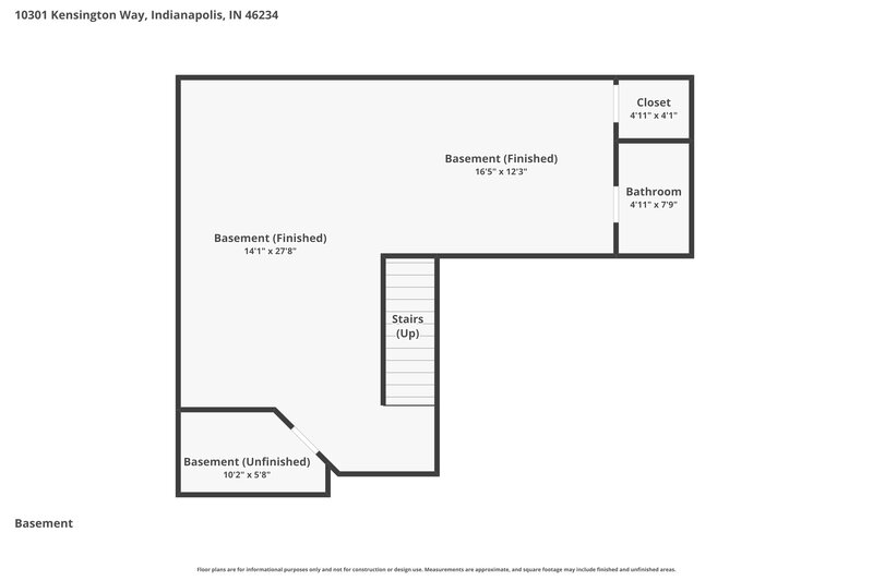 2,430/Mo, 10301 Kensington Way Indianapolis, IN 46234 Floorplan View