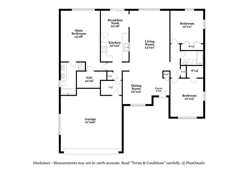 2,740/Mo, 221 Pennwood Ln Brownsburg, IN 46112 Floor Plan View