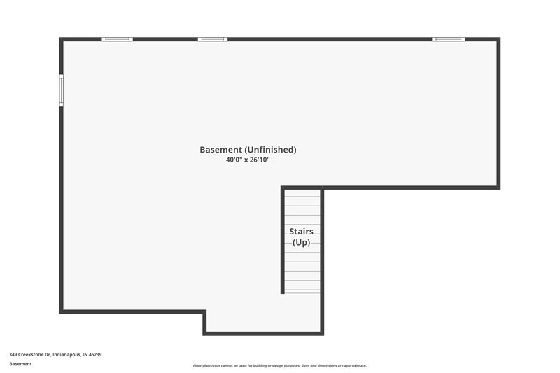 2,020/Mo, 349 Creekstone Dr Indianapolis, IN 46239 Floorplan View 3