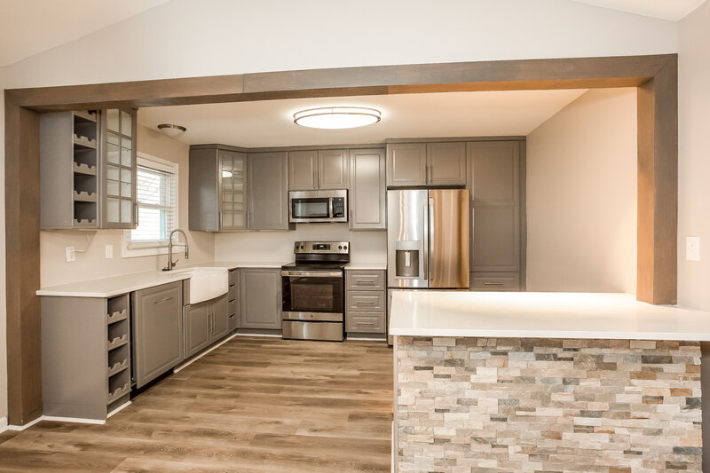 1,865/Mo, 8030 Woodgate Ct Indianapolis, IN 46268 Kitchen View